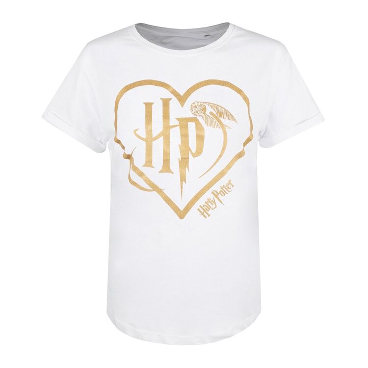 Product Harry Potter Heart White Ladies T-shirt image