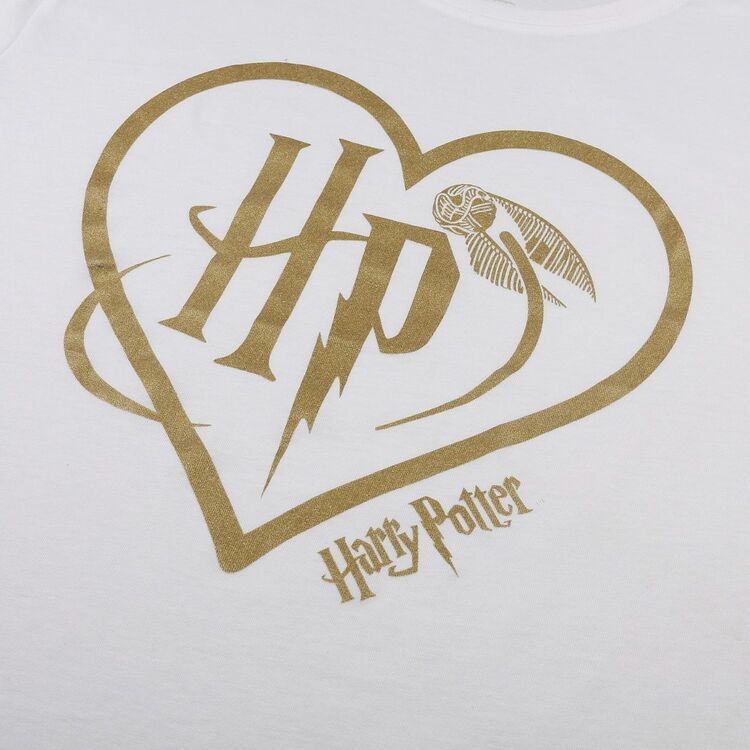 Product Harry Potter Heart White Ladies T-shirt image