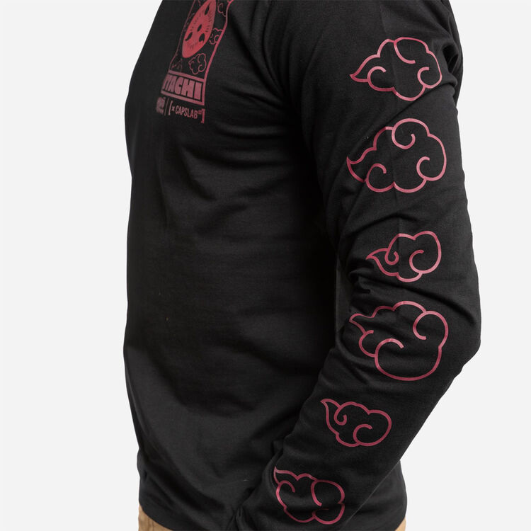 Product Naruto Black T-shirt Long Sleeve Itachi image