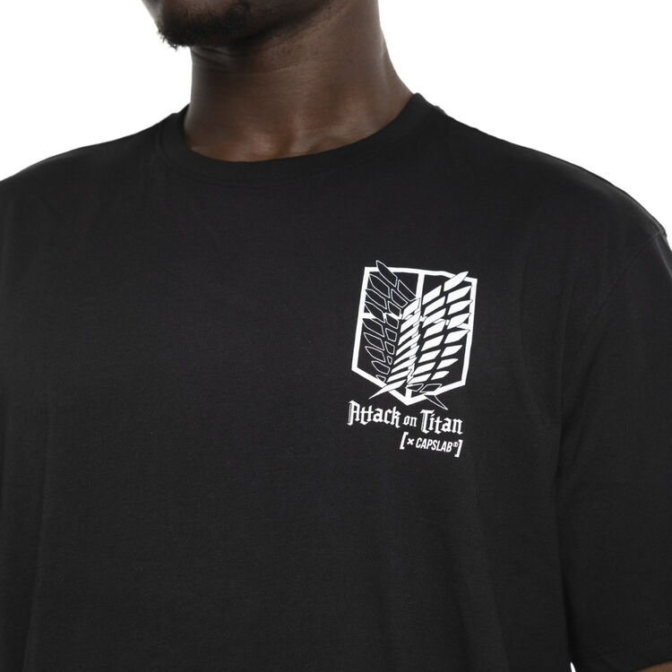 Product Attack On Titan Black T-Shirt image