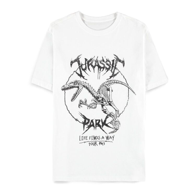 Product Jurassic Park Men's Short Sleeved Life Finds A Way T-shirt image