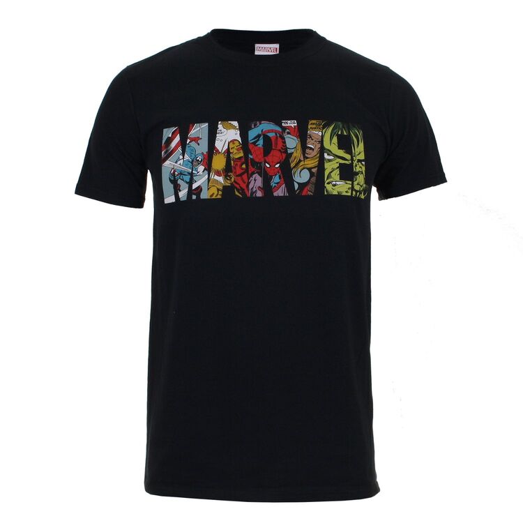 Product Marvel Comic Strip Logo T-shirt image
