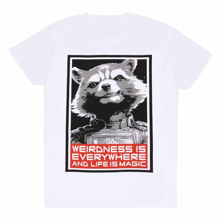 Product Marvel Guardians Of The Galaxy Vol.3  Red Rocket 7 T-shirt image