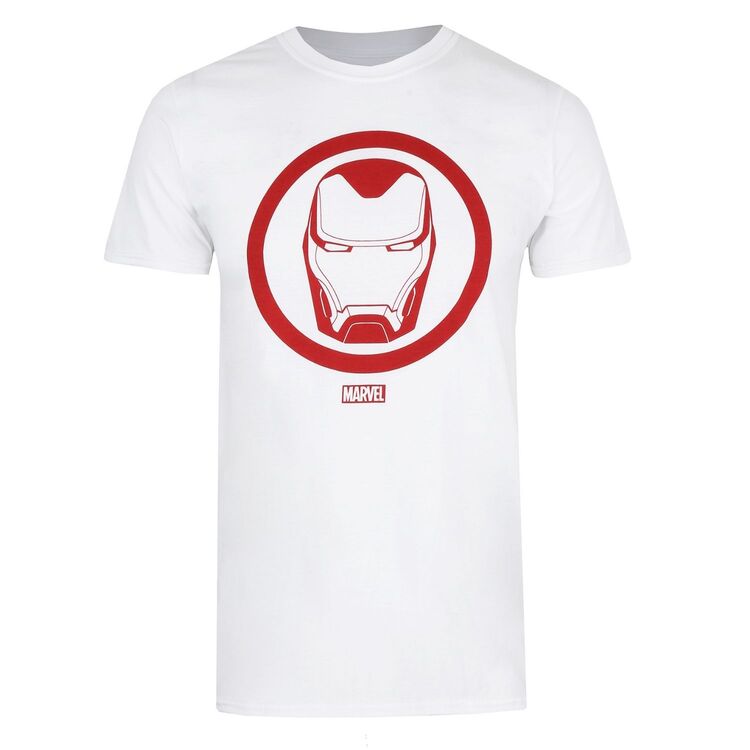Product Marvel Iron Man White T-shirt image