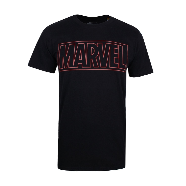 Product Marvel Outline Logo T-Shirt image