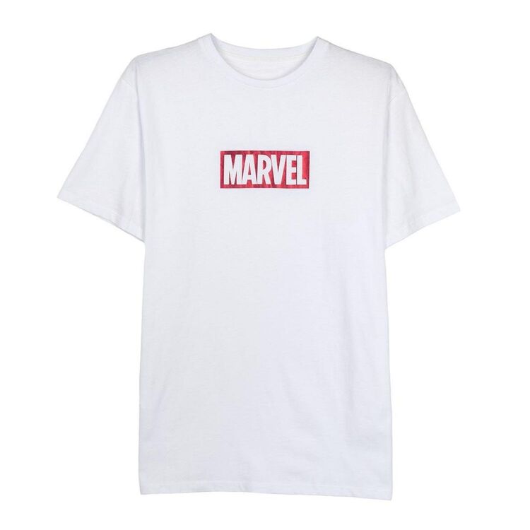 Product Marvel Logo White T-shirt image