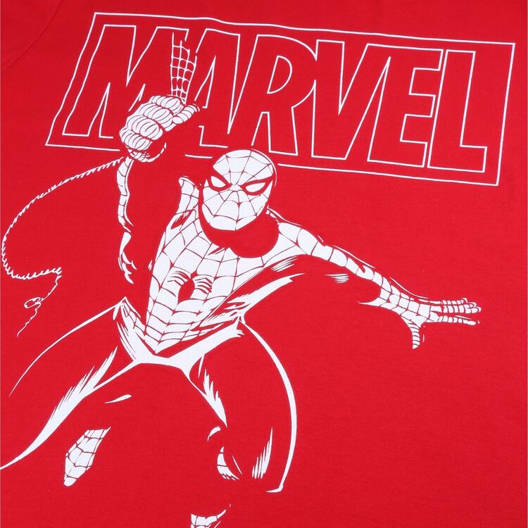 Product Marvel Logo Swing Cherry Red T-shirt image