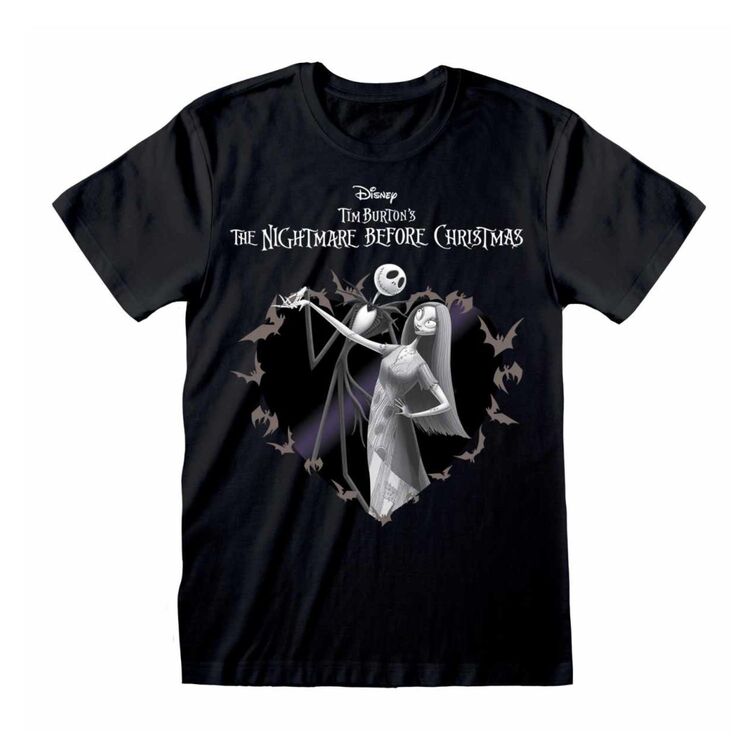 Product Disney Nightmare Before Christmas Bat Heart T-shirt image