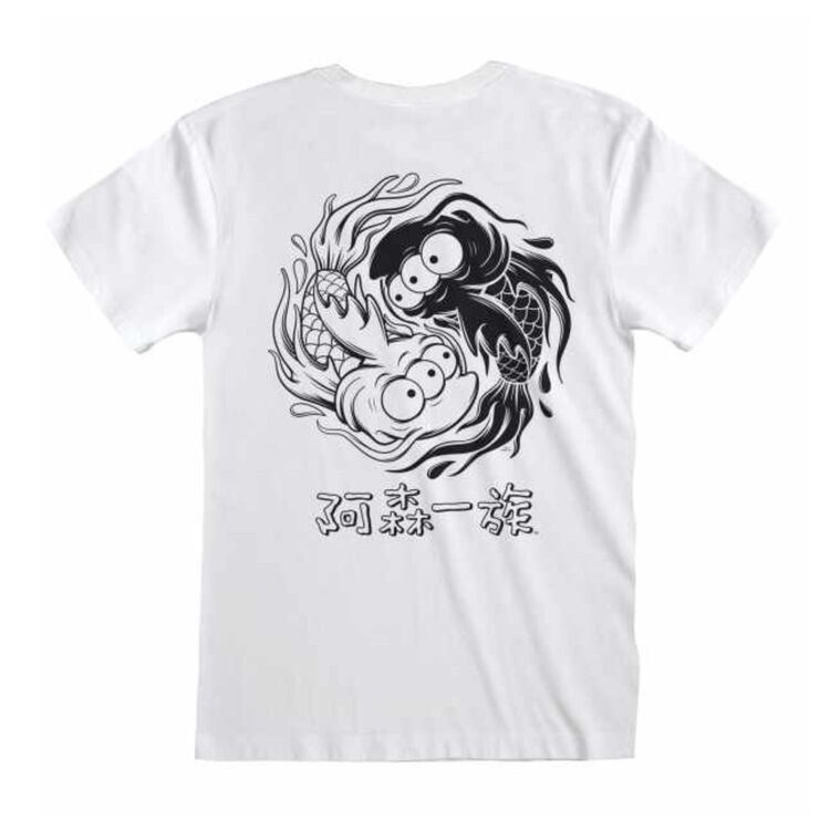 Product The Simpsons Yin And Yang Fish T-shirt image