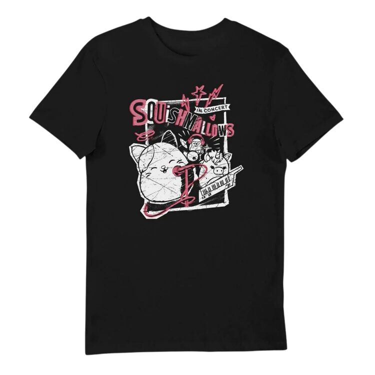 Product Squishmallow Band Black T-shirt image