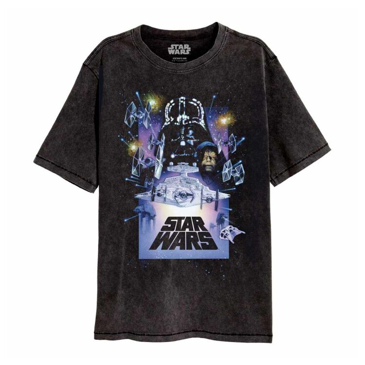 Product Star Wars Acid Wash Vintage Poster T-shirt image