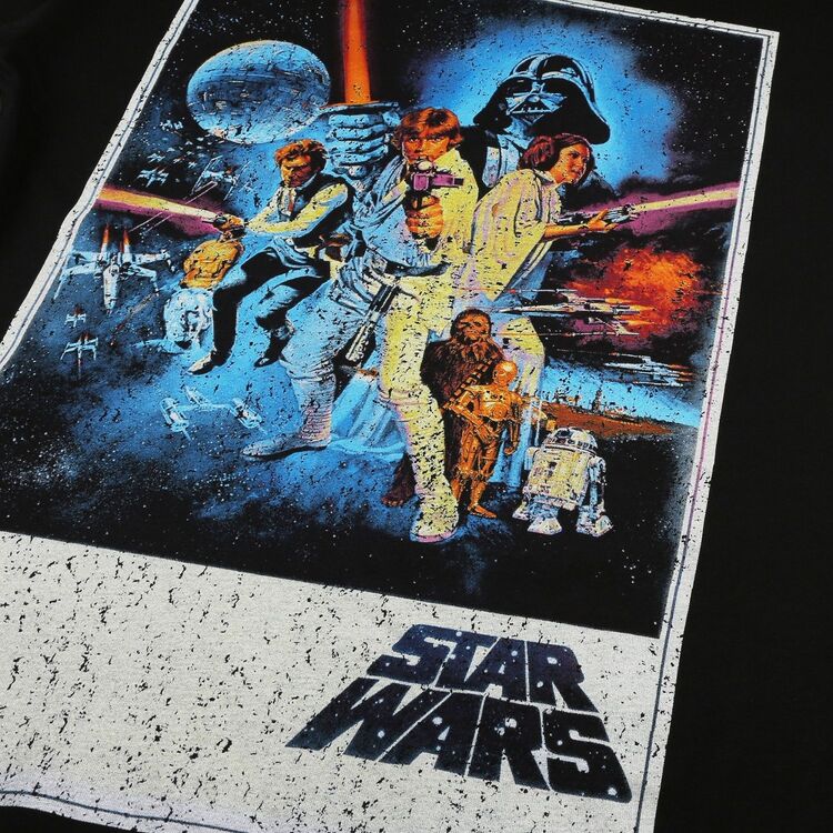 Product Star Wars Vintage Poster Oversized T-shirt image