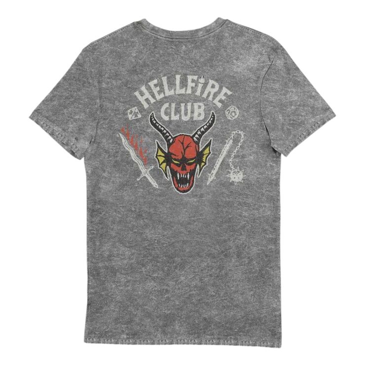 Product Stranger Things Hellfire Club Eco Wash T-Shirt image