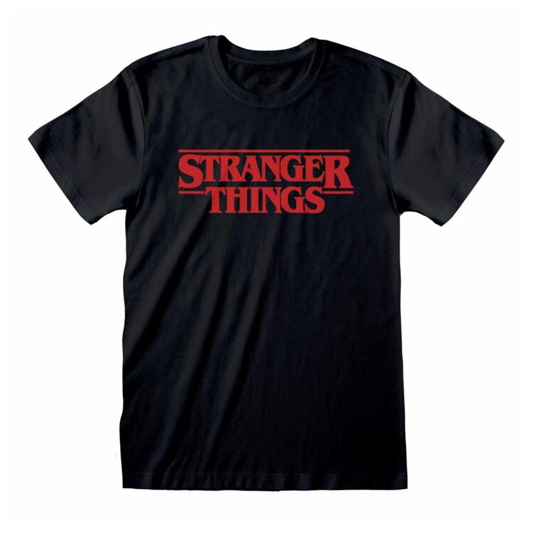 Product Stranger Things Logo Black T-shirt image