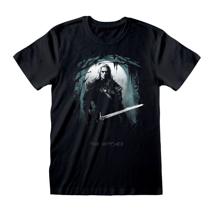 Product Witcher Shilhuette Moon T-shirt image