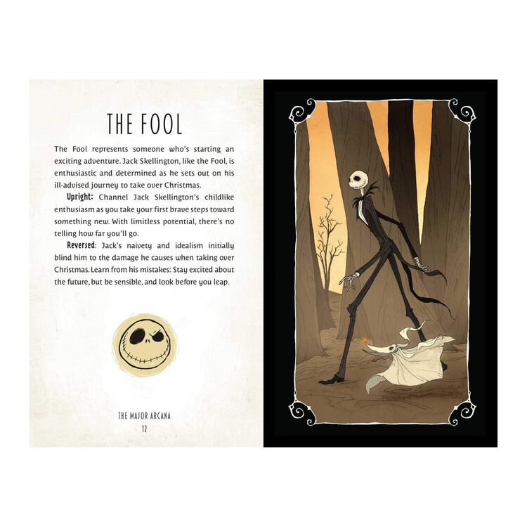 Product The Nightmare Before Christmas Tarot Deck and Guidebook image