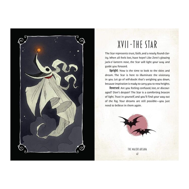 Product The Nightmare Before Christmas Tarot Deck and Guidebook image