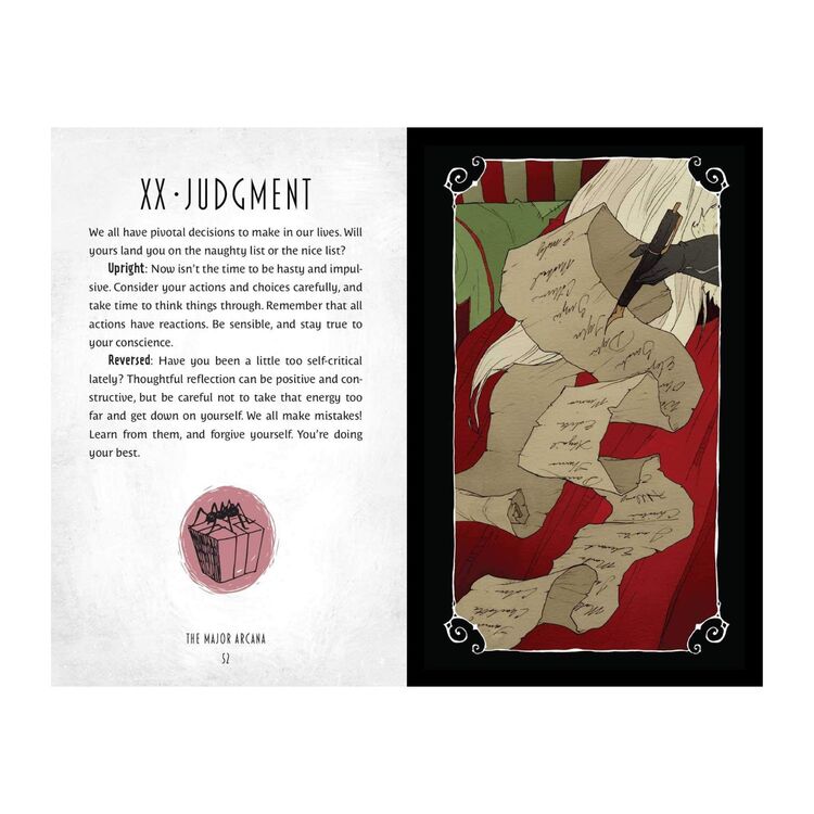 Product The Nightmare Before Christmas Tarot Deck and Guidebook image