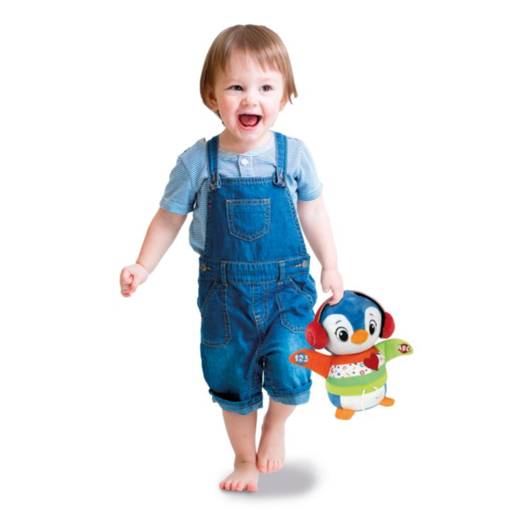Product Βρεφικό Παιχνίδι AS Baby Clementoni: Πιγκουίνος Χορευτούλης (Μιλάει Ελληνικά) (1000-63373) image