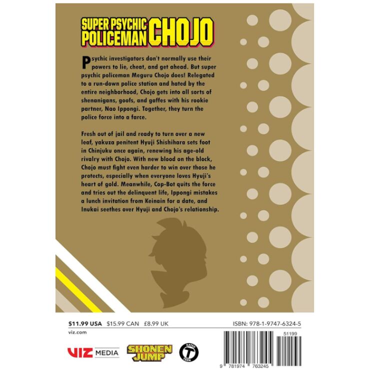 Product Super Psychic Policeman Chojo, Vol. 3 image