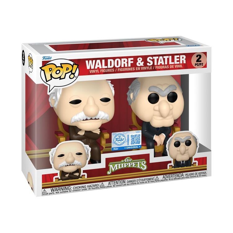 Product Φιγούρες Funko Pop! The Muppets - Waldorf & Statler (Special Edition) 2-Pack image