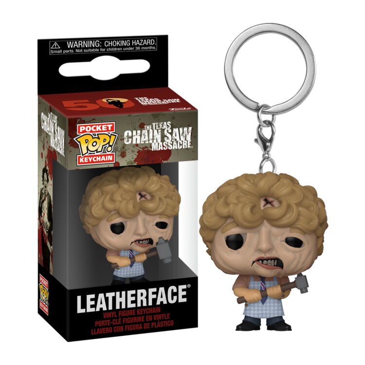 Product Μπρελόκ Funko Pocket Pop! The Texas Chainsaw Massacre 50th Anniversary - Leatherface with Hammer image