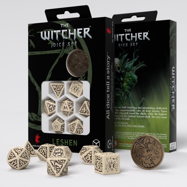 Product The Witcher Dice Set: Leshen - The Master of Crows image