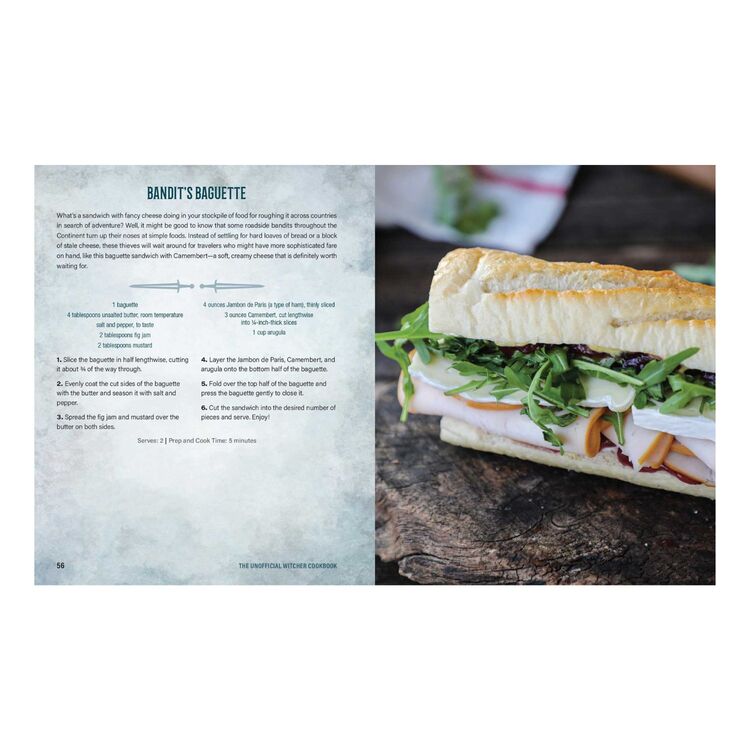 Product The Unofficial Witcher Cookbook : Daringly Delicious Recipes for Fans of the Fantasy Classic image