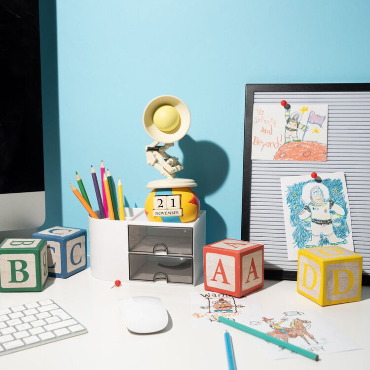 Product Pixar Luxo Jr. - Resin 3D Perpetual Calendar image