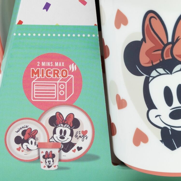 Product Disney Minnie Mouse Baby Non Slip 3 Pcs Bicolor Premium Set In Gift Box image