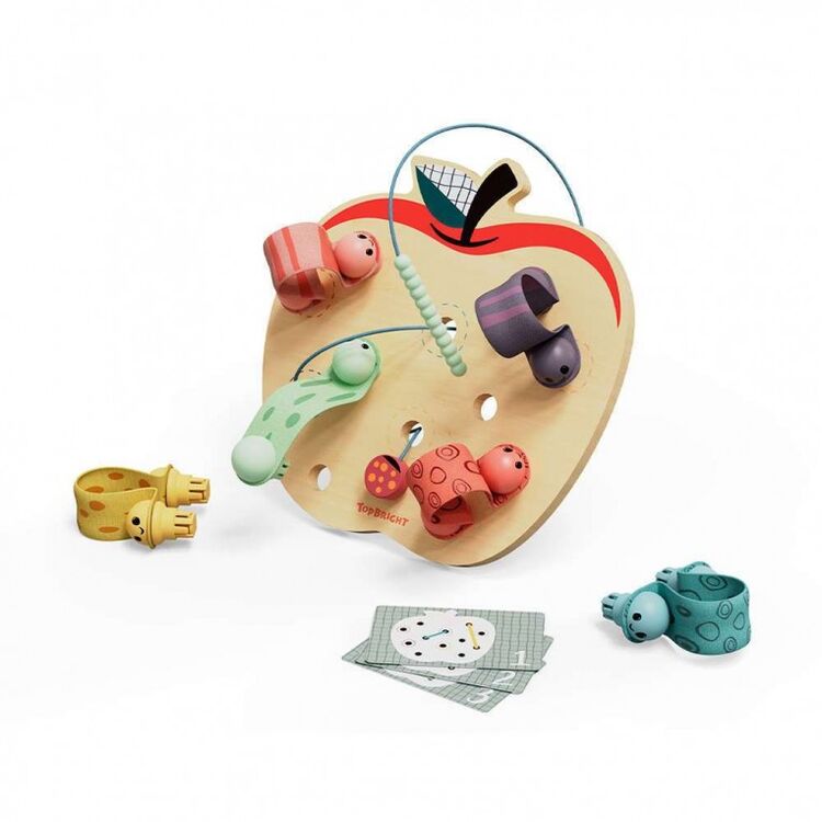 Product Ξύλινο Παιχνίδι 121123 Apple Worms image