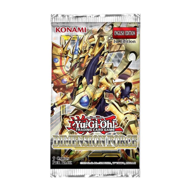 Product Yu-Gi-Oh! TCG: Dimension Force Booster 1 Φακελάκι image