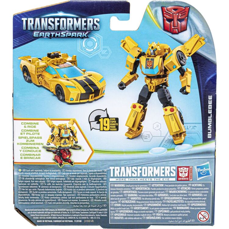 Product Φιγούρα Δράσης Hasbro Transformers: Earthspark Warrior Class - Bubblebee Action Figure (F8664) image