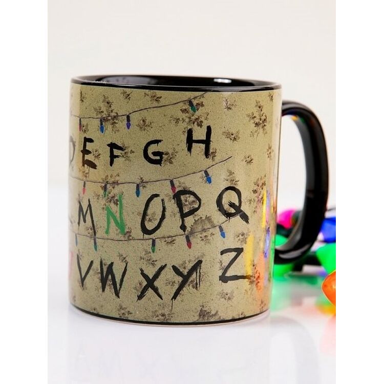 Product Stranger Things Heat Change Mug Alphabet image