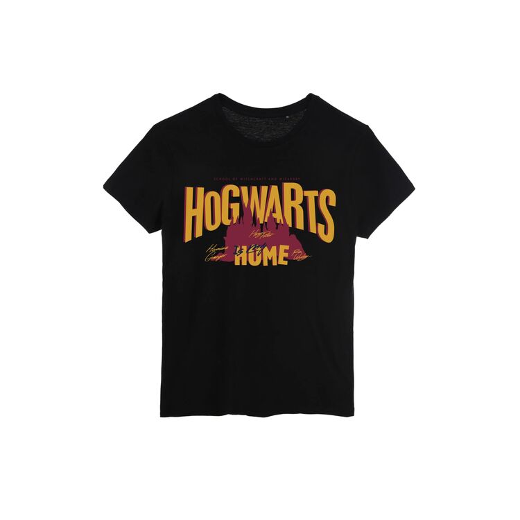 Product Harry Potter Hogwarts Is My Home Black T-shirt image