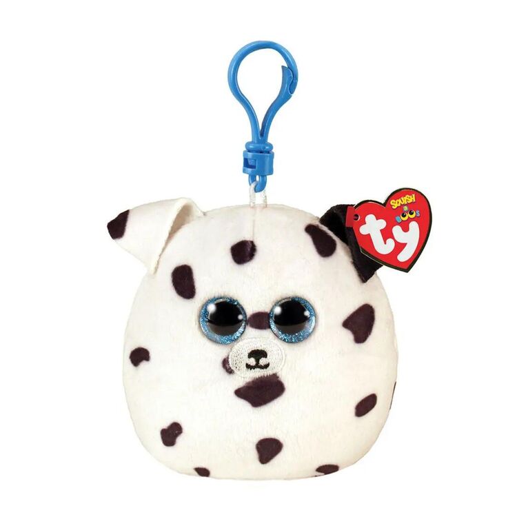 Product Λούτρινο Μπρελόκ TY Squishy Beanies Fetch Dalmatian Dog Clip image