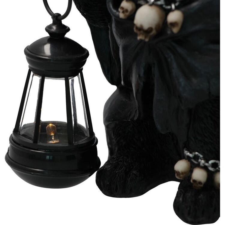 Product Nemesis Now Adult: Gothic - Reapers Feline Lantern Figure (18.5cm) image