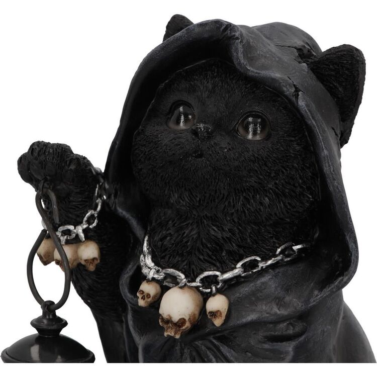 Product Nemesis Now Adult: Gothic - Reapers Feline Lantern Figure (18.5cm) image