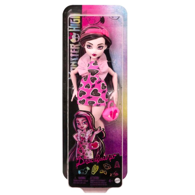 Product Mattel Monster High Fashion Doll - Draculaura (HKY74) image