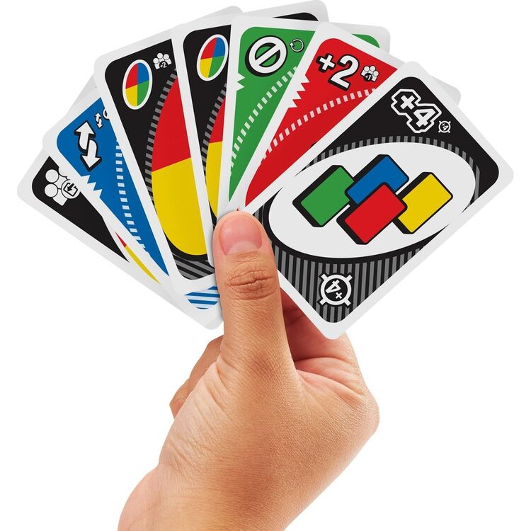 Product Επιτραπέζιο με Κάρτες Mattel Uno: Flex Card Game (HMY99) image