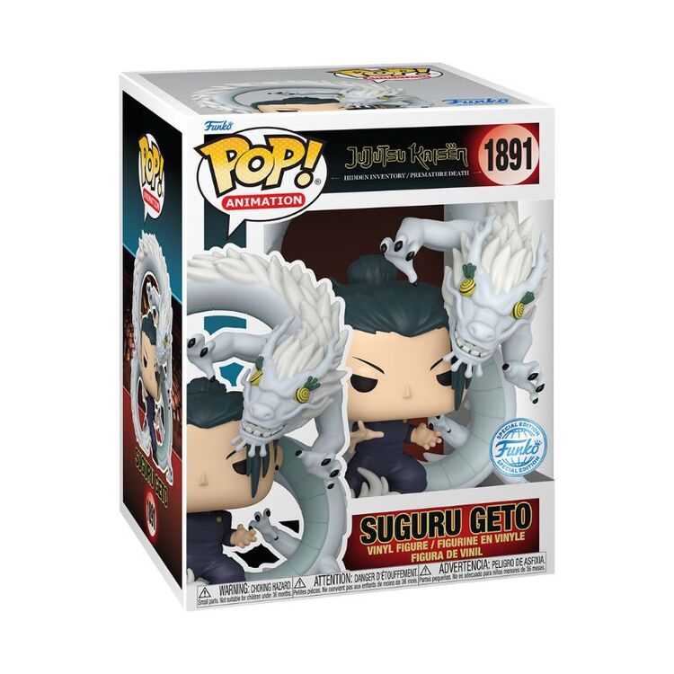 Product Funko POP! Jujutsu Kaisen - Suguru Geto with Dragon (Special Edition) image