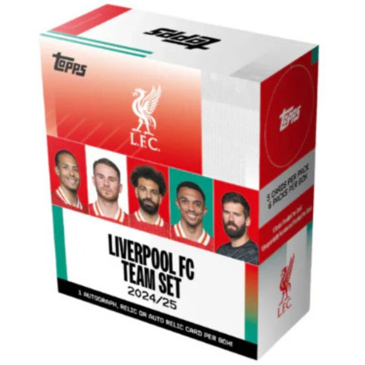 Product 2024-25 Liverpool Topps Team Set Box image