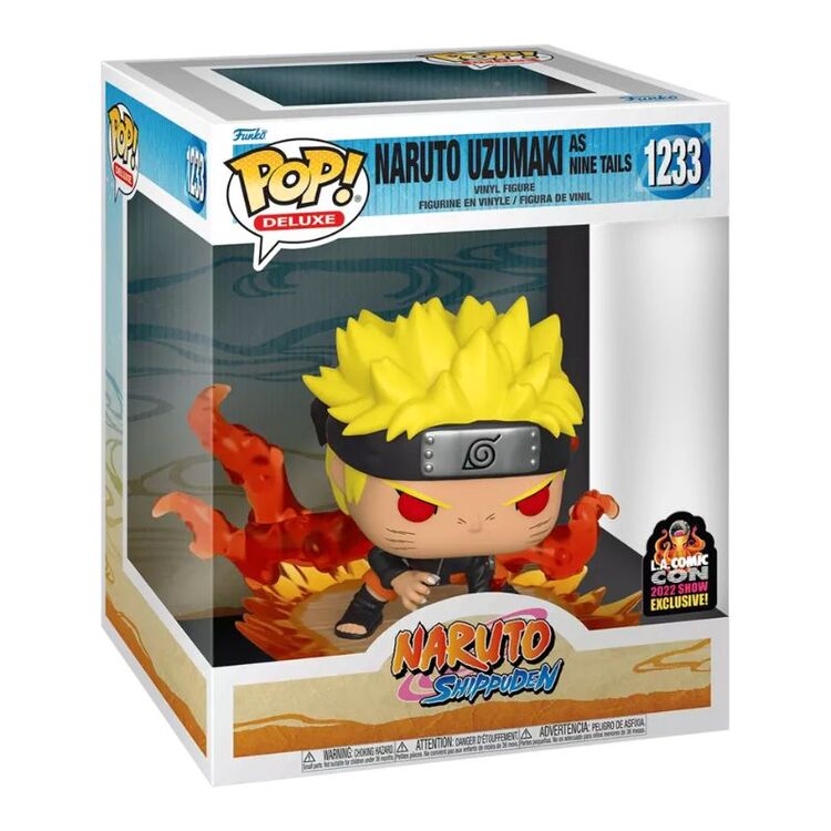 Product Funko Pop! Naruto Shippuden Deluxe Naruto as Nine Tales (LACC 2022) image