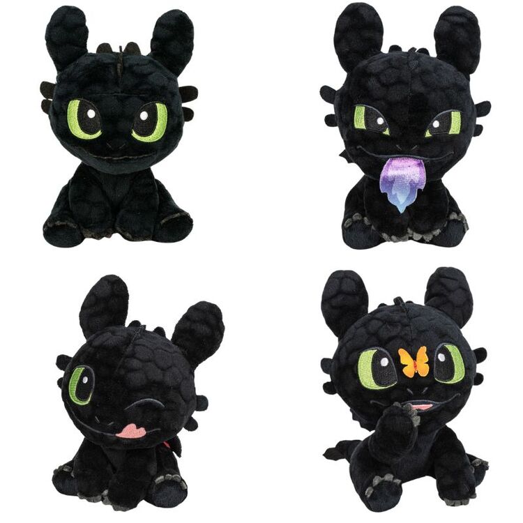 Product How To Train Your Dragon Toothless 30cm Plush Random Pick image