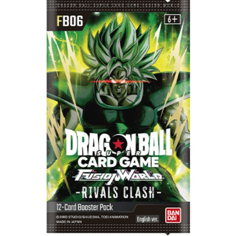 Product Dragon Ball Super Card Game Fusion World FB06 Rivals Clash Booster 1 Φακελάκι image