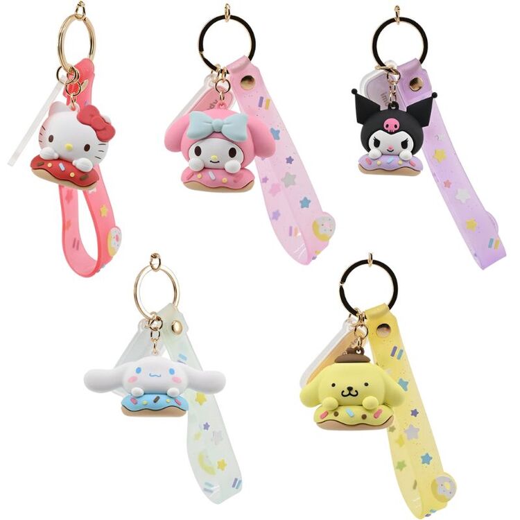 Product Sanrio Hello Kitty and Friends Random Donut Keychain 1pc image