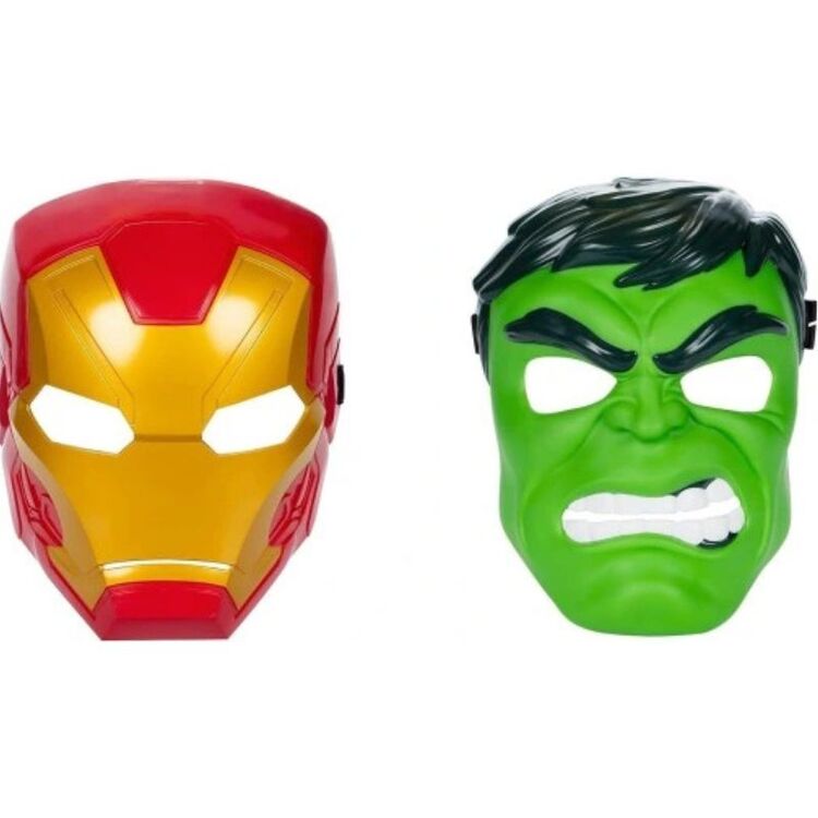 Product Hasbro Marvel Avengers: Hero Mask - Iron Man / Hulk Multipack (G0436) image