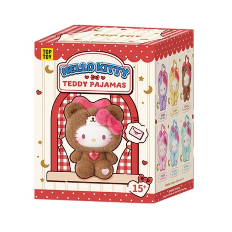 Product Λούτρινο Μπρελόκ Top Toy Teddy Pijamas Blind Plush Keychain 1τμχ Τυχαία Επιλογή image