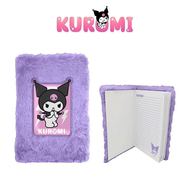 Product Hello Kitty Kuromi Plush Notebook image