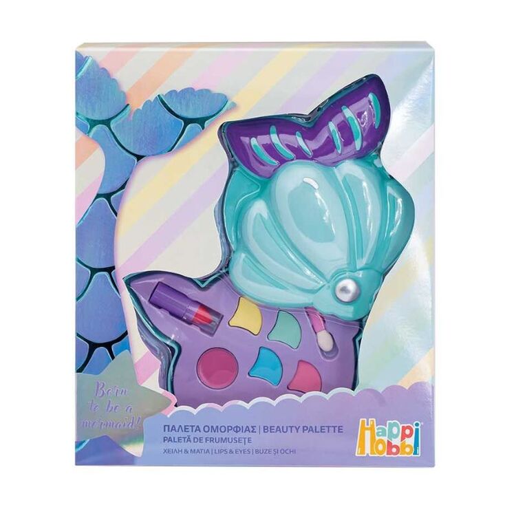 Product AS Happi Hobbi: Beauty Palette - Born to be a Mermaid Lips & Eyes (1081-60002) image
